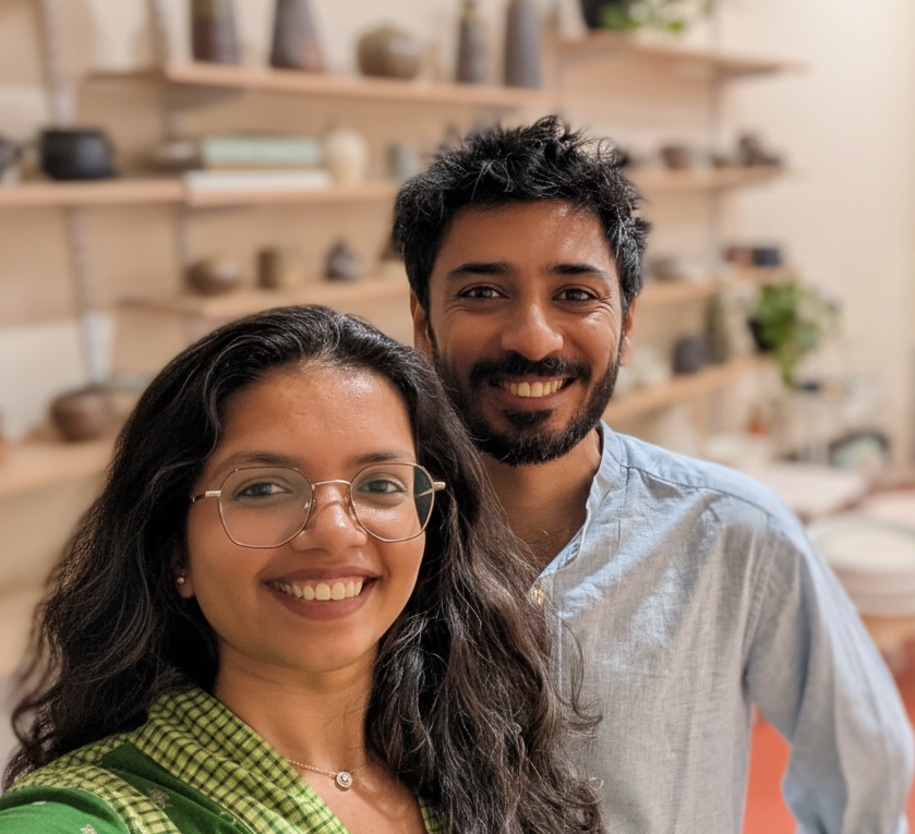 Nikhil and Apurva — Co-Founders, Tara Clay Works