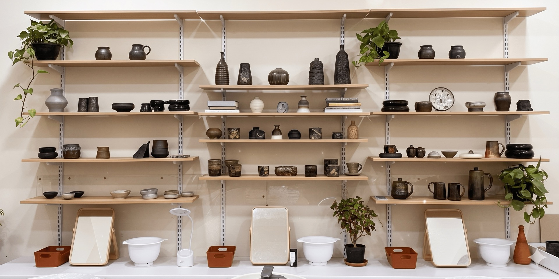 Tara Clay Works studio interior